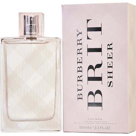 burberry brit sheer perfume 100ml|Burberry Brit sheer walmart.